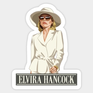 Elvira Hancock Sticker